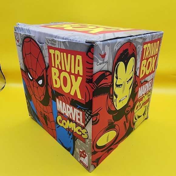 Marvel Other - Marvel Comics Trivia Card Game - Opened, New